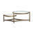 Thurlow Shaped Cocktail Table With Accent Table-1547439795