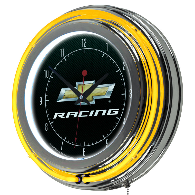 Glass Wall Clock