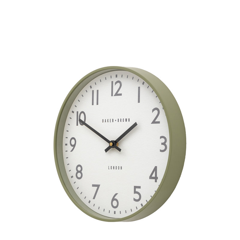 Norton Wall Clock 30cm, Green