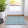 Premium Machine Washable Prisco Teal Rug