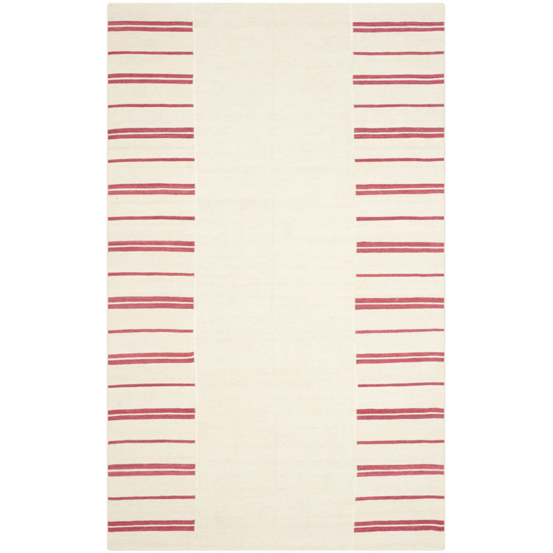 Ralph Lauren Sagaponeck Stripe Patch Wool Striped Rug, Rectangle 2' x 3'