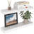 Sydney 24" W x 6" D Floating Shelves Set with Invisible Wall Mount Brackets-89833782