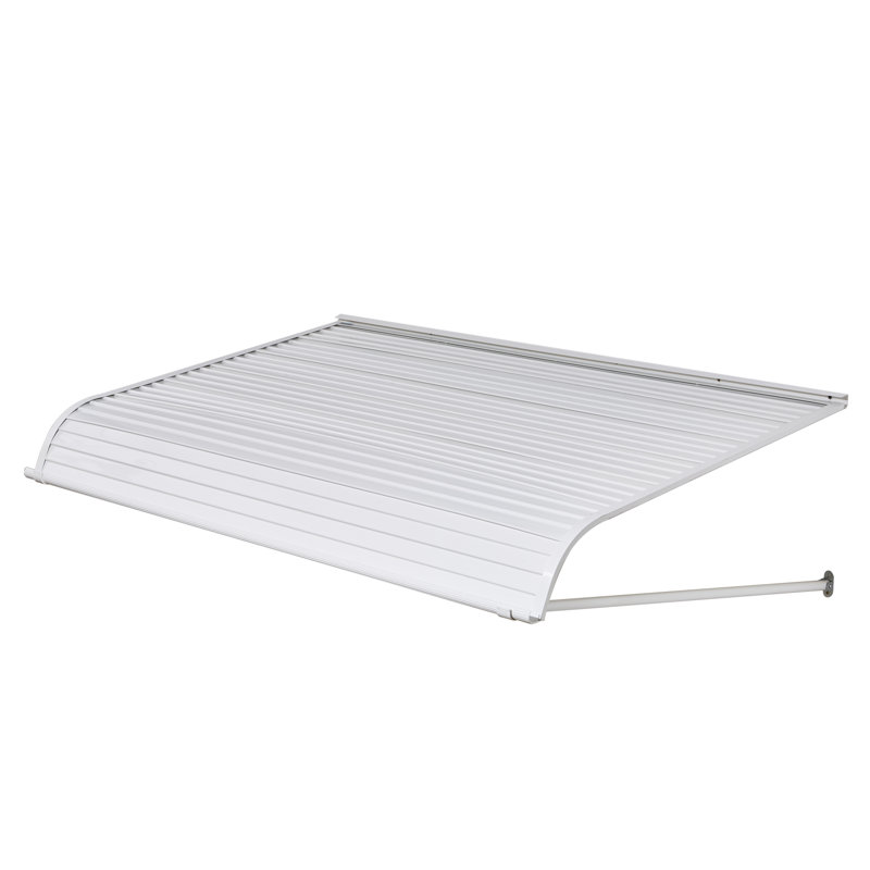 Window Awning Door Canopy in Aluminum Alloy Front Door Awnings Anti-Rust, 20.08" H x 60" W x 41.97" D 