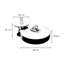 Table basse italienne ronde en pierre supercristalline-106440376