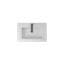Meuble-lavabo mural simple en chêne jaune 30 po avec plateau en pierre noire et 2 tiroirs modernes pour petite salle de bain