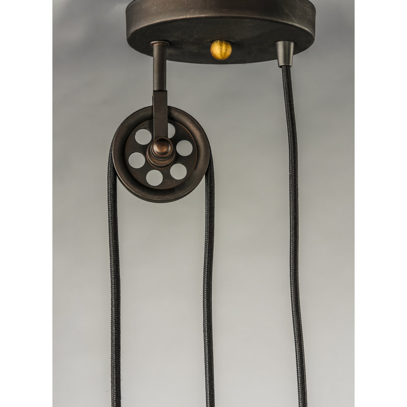 Luminaire suspendu 1 lumière à cône simple Elige