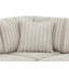 Canapé-lit rabattable en tissu moelleux de 122 pouces avec ports USB et canapé-lit modulaire en U surdimensionné rembourré et confortable avec rangement Kaki