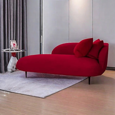 Chaises longues d'intérieur douillettes en flanelle Cozy