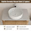 Ensemble de meuble-lavabo mural 30 po avec plateau en pierre reconstituée Eaton-441496817
