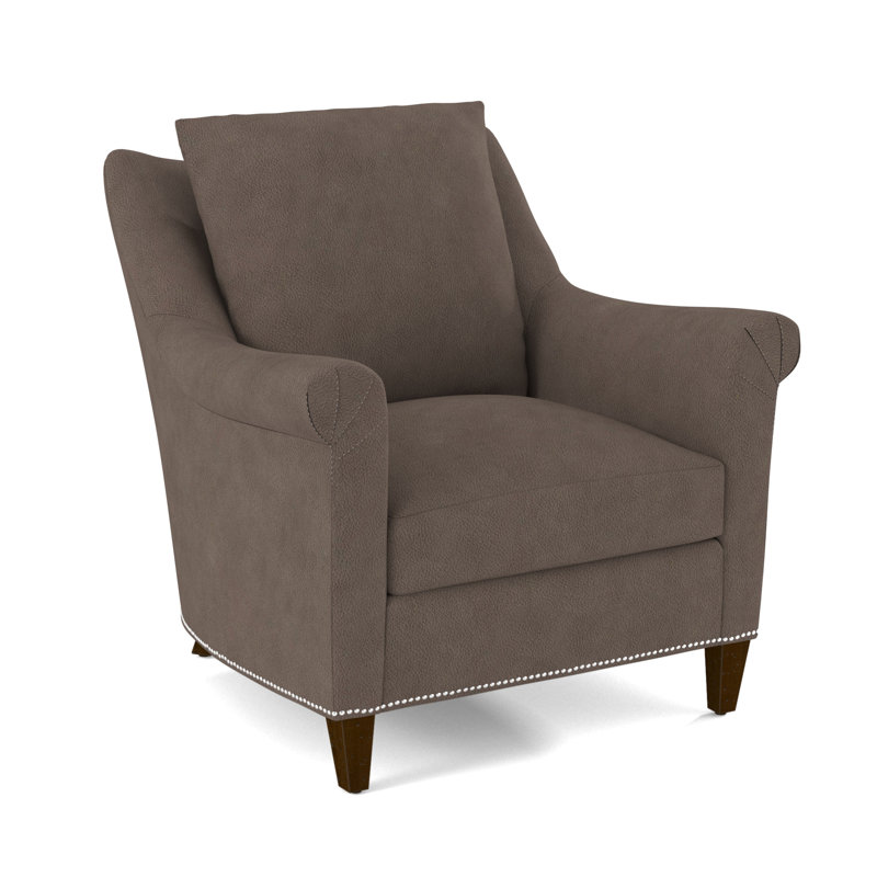 Armchair, Evolution Silver Fox, Pecan