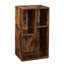 Bibliothèque brune Altamonte à 3 cubes, petite armoire de rangement avec tablettes ouvertes à 2 niveaux, rangement cubique moderne pour petits espaces-85072513-123203153