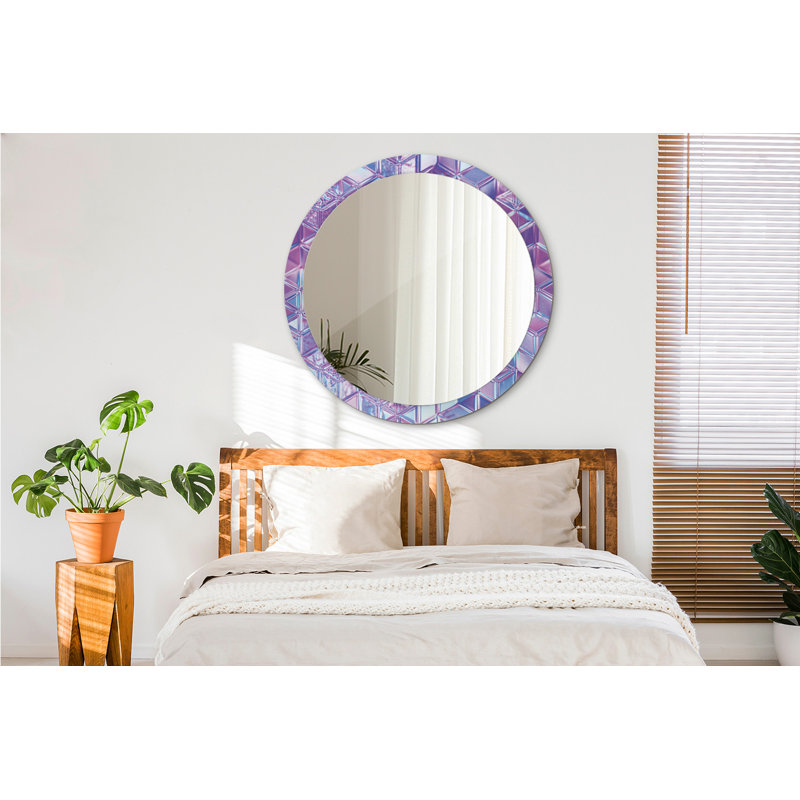 Huldar Glass Flat Wall Mirror