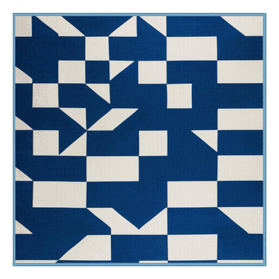 Machine Washable Botanical Area Rug