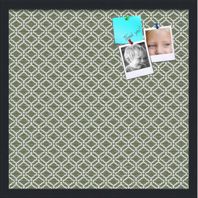 ArtToFrames No Vinyl Wall Wood Bulletin Board