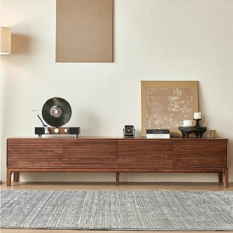 Meuble télé de style américain rétro, 78.74"