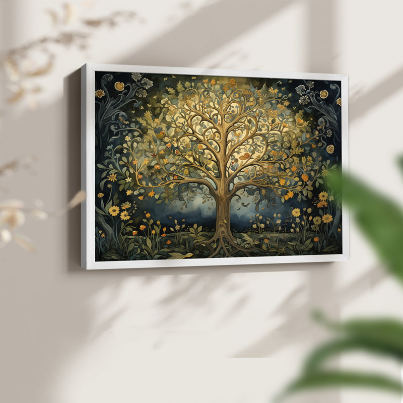Paysage - Cxxix - Reproduction encadrée - réarmable, H 8 po x l 10 po, Blanc