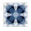 «Indigo Kaleidoscope IV», impression sur toile tendue-1142862347