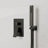 10" High Pressure Rainfall Shower System, Ceiling Mount Shower Faucet Set with Handheld Spray-75826451-132487484