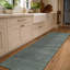 Tapis d'intérieur uni vert sauge chiné, lavable à la machine et antidérapant-1587544016-1587544021