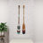 Wood Novelty Canoe Oar Paddle Home Wall Decor with Arrow and Stripe Patterns