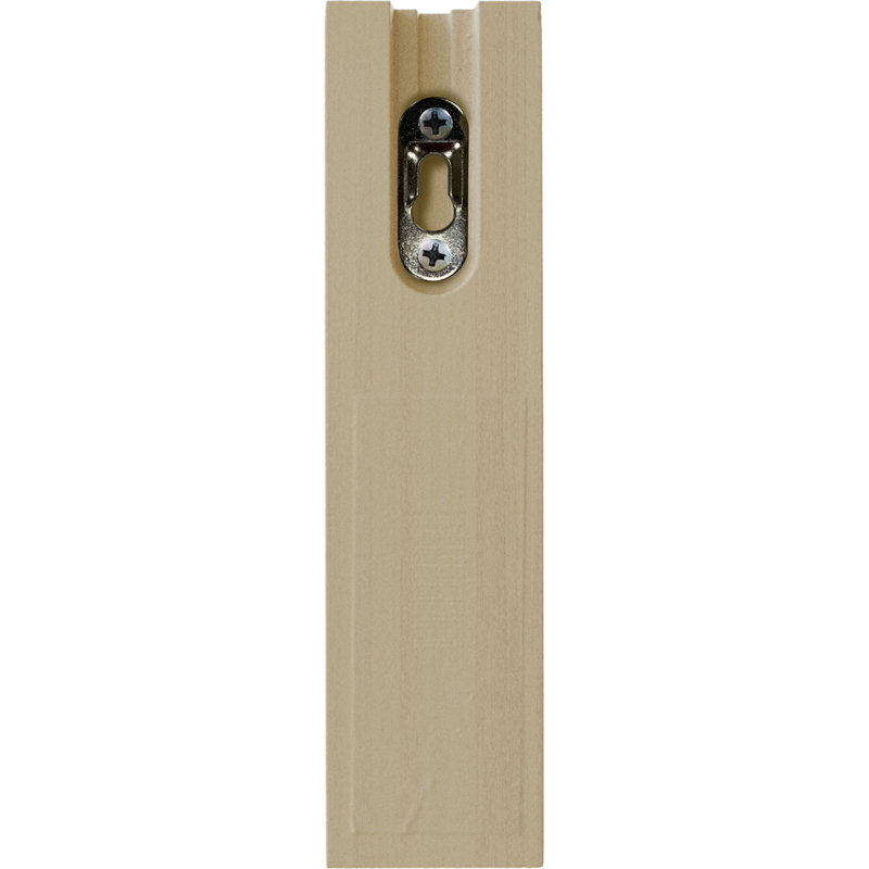 Corbeille en bois Dearborn, 8" H x 1.75" W x 4" D, Aulne