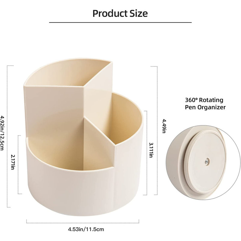 Porte-stylo Caneshia, Blanc