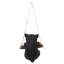 Ours noir suspendu