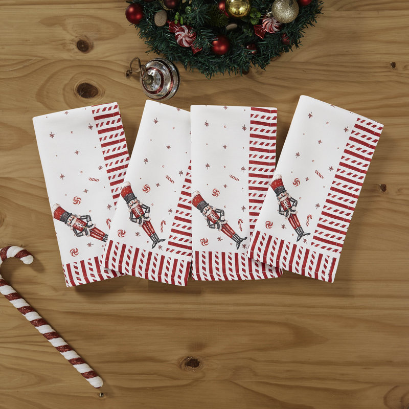 Ensemble de 4 serviettes Liddie