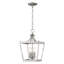 Luminaire suspendu géométrique 3 lumières lanterne Rancourt-550015745