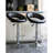 Mells Swivel Upholstered Adjustable Height Counter Stool with Metal Frame-959800492