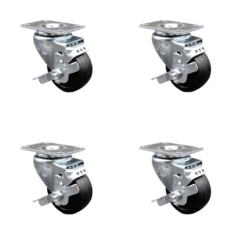 Soft Rubber Caster