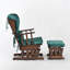 Chaise berçante et repose-pieds Azariyah Konfor-708924695-745961577