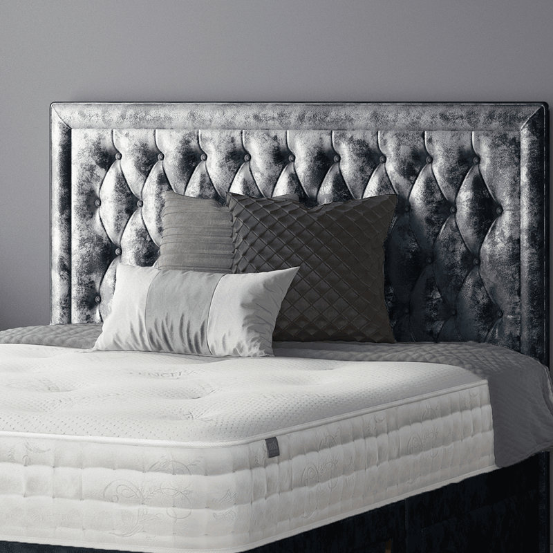 Scarborough Upholstered Headboard, Double (4'6), Truffle