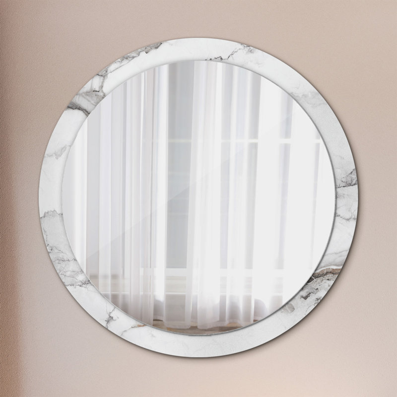Huldar Glass Flat Wall Mirror
