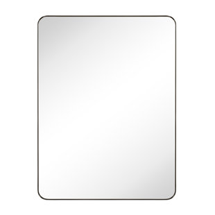 Kengston Modern & Contemporary Rectangular Bathroom Vanity Mirror