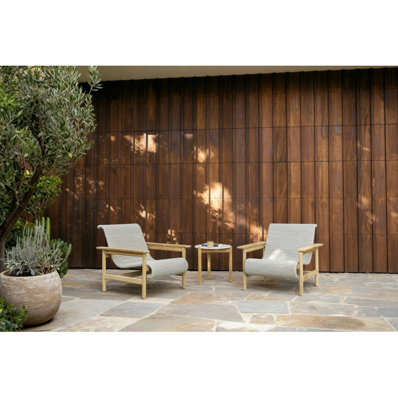 Tomus Outdoor Teak Lounge Chair