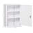Kleankin Wall Medicine Cabinet With Lock