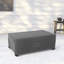 Housse pour table basse et table d'appoint de qualité supérieure - Housse résistante et respirante avec doublure en PVC résistant à l'eau, ourlet élastique réglable, sangles à fermeture par clic et bouches d'aération - Collection Goodman-1964403036-1964403032