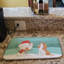 Tapis de séchage labrador Snowman Christmas-38439453