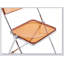 Chaise d'appoint avec structure en acier, plastique