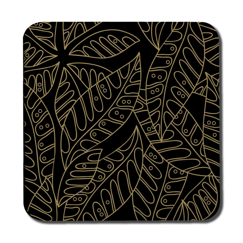 Square 6 Piece Coaster Set