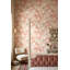 Abstrait aquarelle abstraite rose sur fond rose-812149200