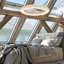 Aashini 24 po Ventilateur de plafond blanc mat intérieur / extérieur intégré avec ensemble d'éclairage et télécommande