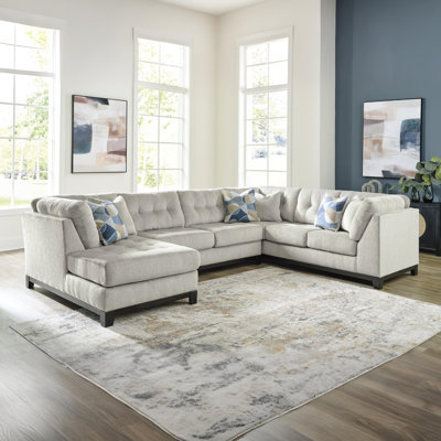 Canapé modulaire 3 pièces avec méridienne Maxon Place