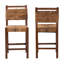Ensemble de tabouret de comptoir 2 pièces Bellange Bali & Pari Cordoba