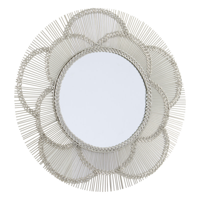 Buckland Metal Flat Wall Mirror
