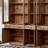 Pure solid wood furniture storage bookcase