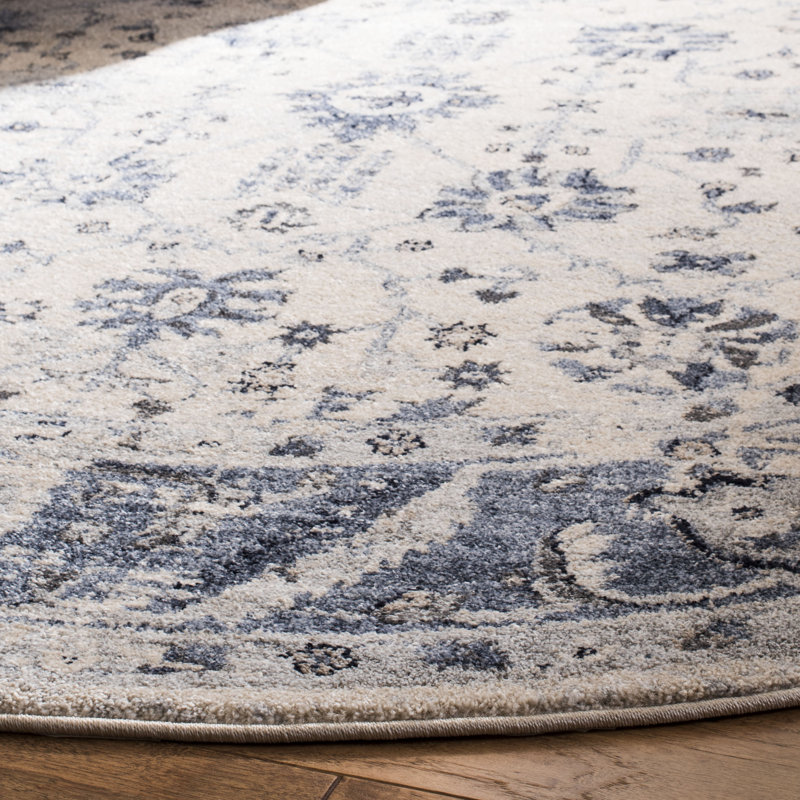 Tapis oriental Jase Charleston Performance, Rond 6 pi 7 po