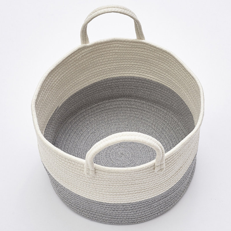 Bloxham Cotton Laundry Room Organizer, Grey
