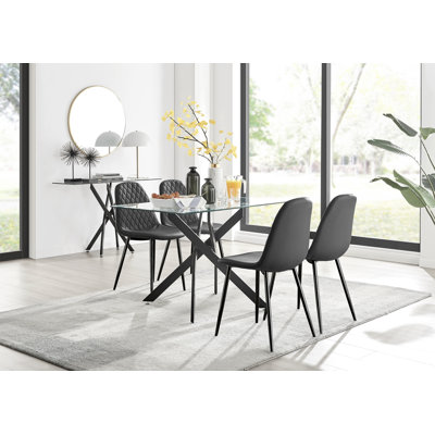 Lenworth 4 - Person Dining Set